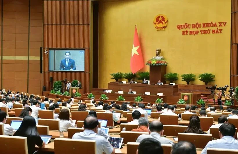 An overview of the National Assembly's 7th session. (Photo: VNA)