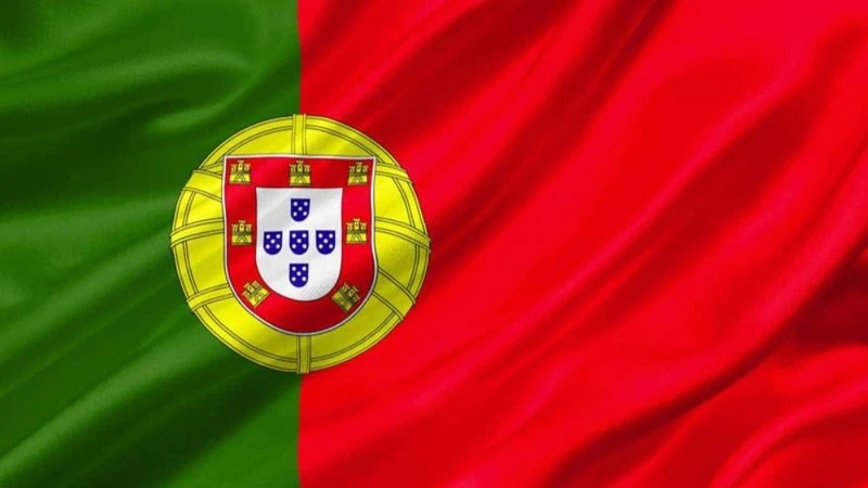 The national flag of Portugal (Photo: nhandan.vn)