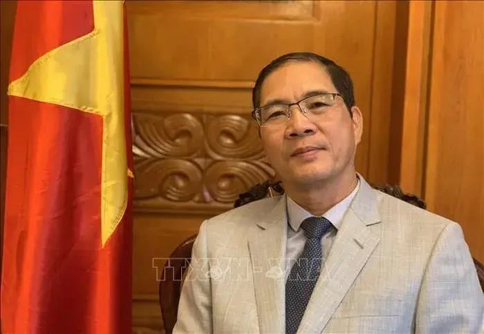 Vietnamese Ambassador to North Macedonia Do Hoang Long (Photo: VNA)