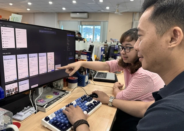 The HCM City’s Digital Transformation Centre is developing a new app called “HCM City Metro Connect" to better serve and connect with citizens. (Photo: www.sggp.org.vn)