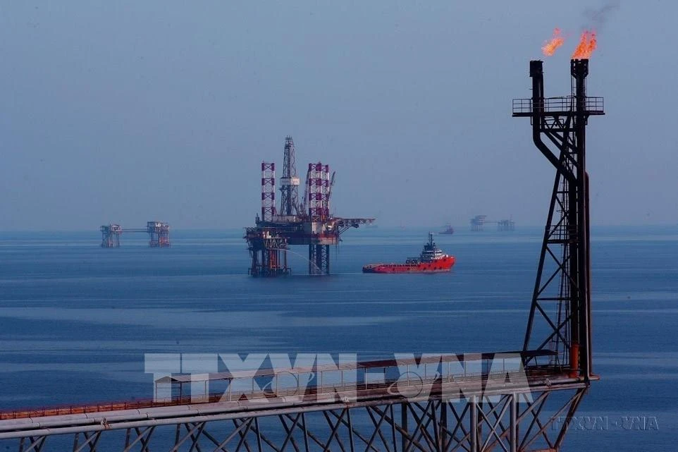 On Bach Ho oil field (Photo: VNA)