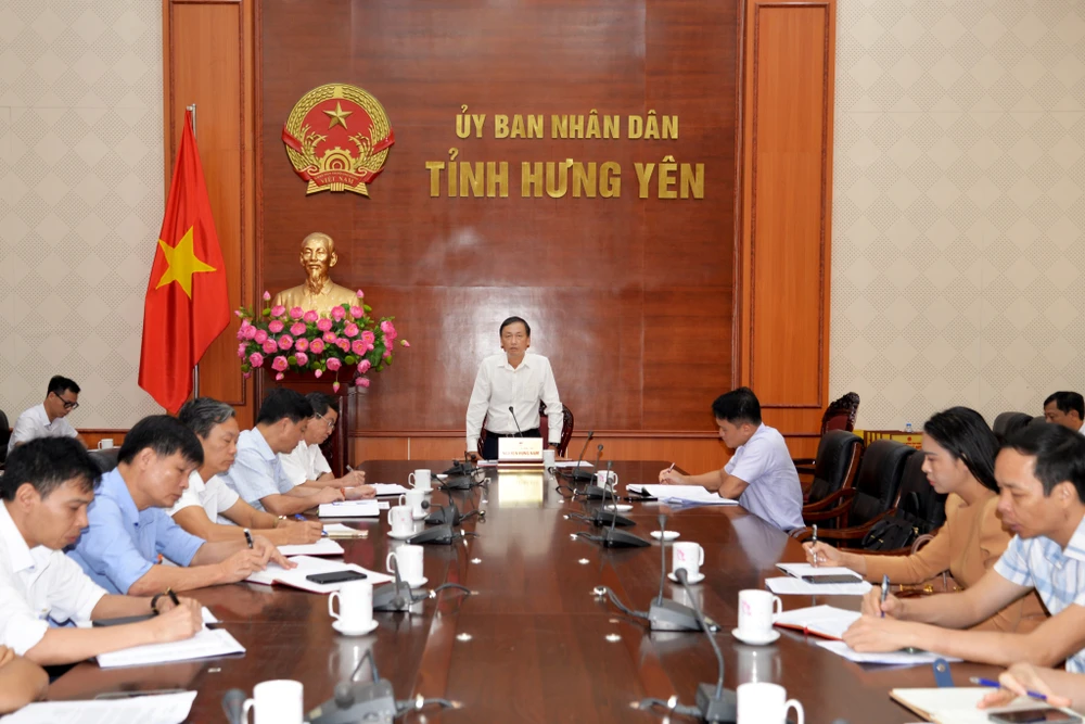 At the conference (Photo: baohungyen.vn)