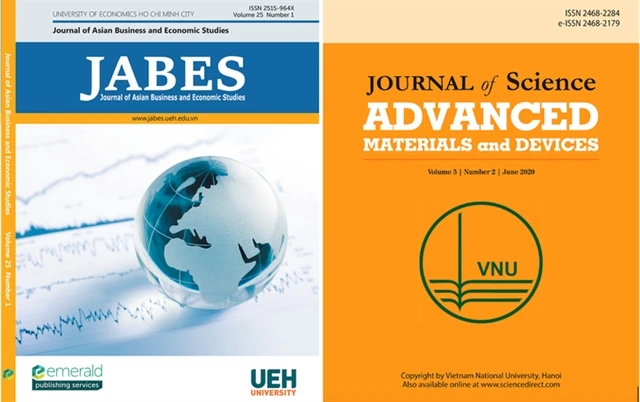 The Journal of Asian Business and Economic Studies and the Journal of Science: Advanced Materials and Devices are the only Vietnamese academic publications to be in the Q1 list of top journals worldwide. (Photo: tuoitre.vn)