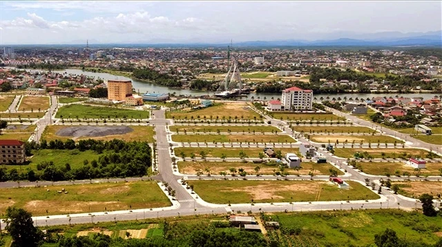 An urban area project in Quang Tri province (Photo: VNA)