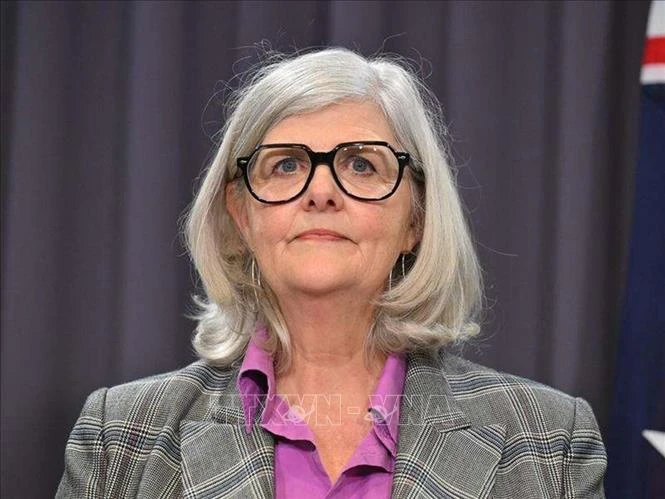 Australian Governor-General Samantha Joy Mostyn. (Photo: AFP/VNA)