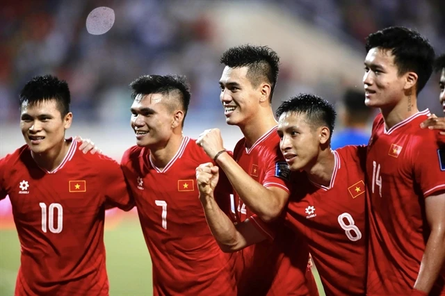 Members of Vietnamese national team ( Photo thanhnien.vn)