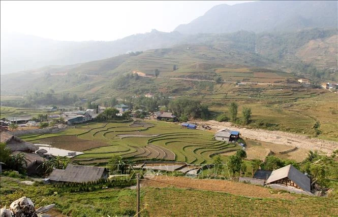 Ta Van commune in Sa Pa town is well-known for community-based tourism villages that draw numerous tourists. (Photo: VNA)