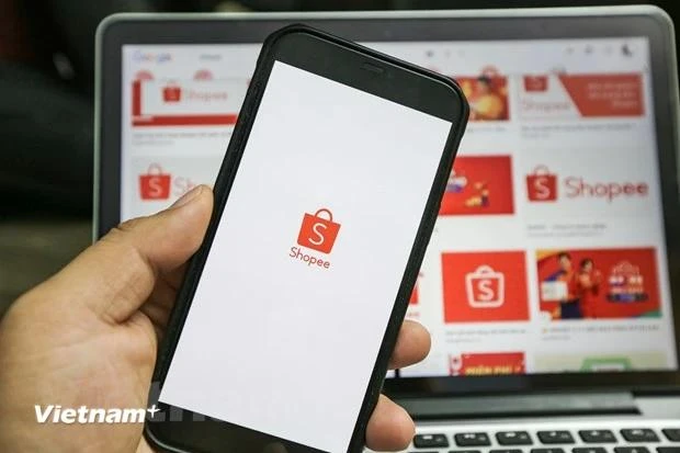 Shopee is among top e-commerce platforms in Vietnam. (Photo: VNA)