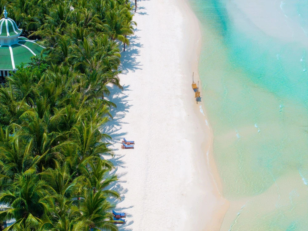 Phu Quoc is considered a leading beach destination in the last decade thanks to its stunning beaches such as Kem beach in the south of the island.