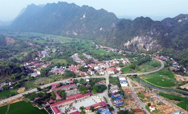 A new-style rural area in the northern province of Thai Nguyen (Photo: VNA)