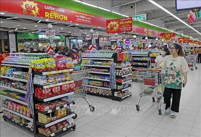 Hanoi’s consumer price index increases by 5.51% in the first seven months of this year. (Photo: VNA)