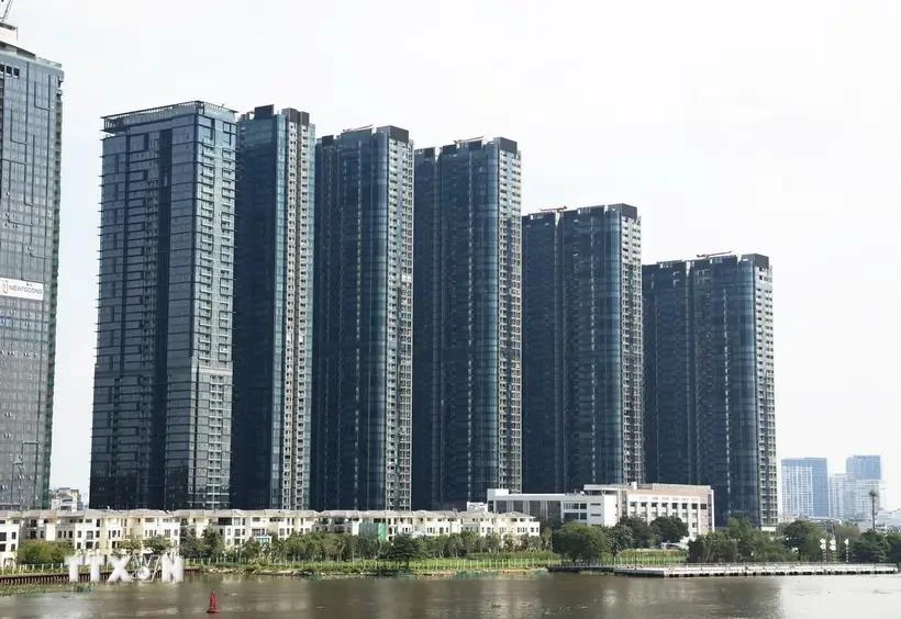 High-end apartment buildings in Ho Chi Minh City (Photo: VNA)