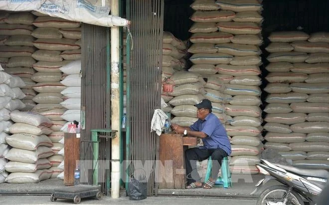 A rice shop in Jakarta, Indonesia (Photo: AFP/VNA)