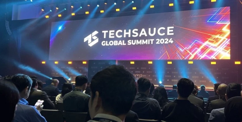 At the opening of Techsauce Global Summit 2024 (Photo: VNA)