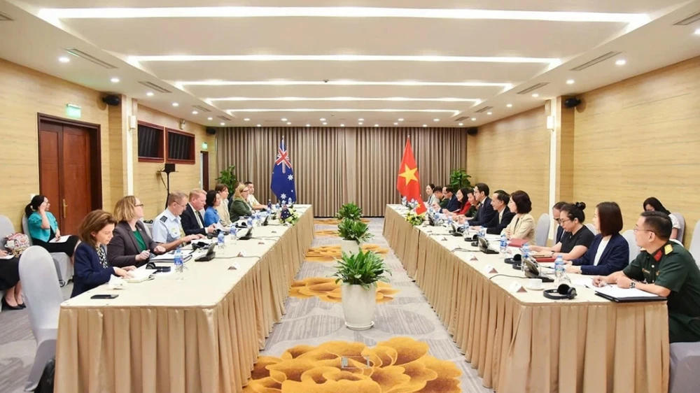 An overview of the dialogue (Photo: baoquocte.vn)