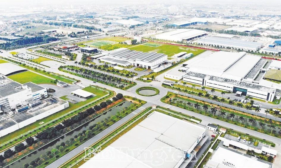 A view of the Thang Long II Industrial Park in Hung Yen province. (Photo: Hung Yen Newspaper)