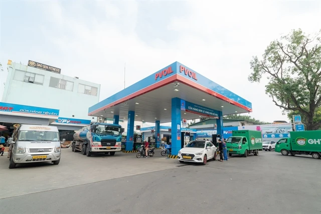 A PVOIL petrol station. (Photo: pvoil.com.vn) 