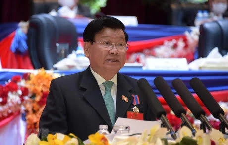 General Secretary of the Lao People's Revolutionary Party (LPRP) Central Committee and President of Laos Thongloun Sisoulith. (Photo: VNA)