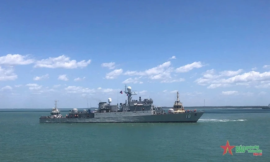 Vessel 18 under Brigade 171 of Naval Region 2 (Photo: qdnd.vn)