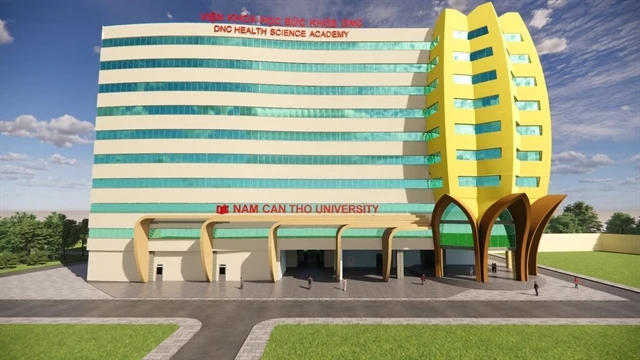 The Health Science Academy in Can Tho city. (Photo: VNA)