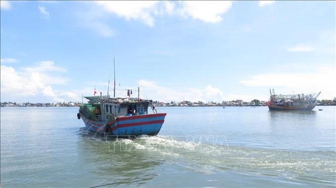 Thua Thien - Hue province is ordered to tighten control over its offshore fishing vessels. (Photo; VNA)