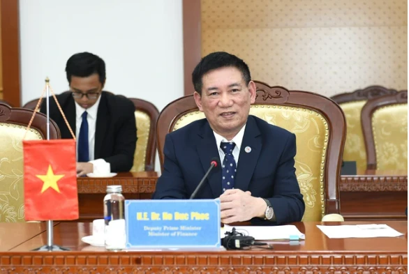 Deputy Prime Minister and Minister of Finance Ho Duc Phoc (Photo: The Ministry of Finance)