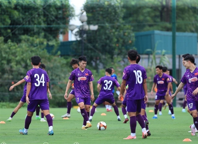 U20 players will fight for a high spot in the group of the 2025 AFC U20 Asian Cup Qualifiers. (Photo: VFF)