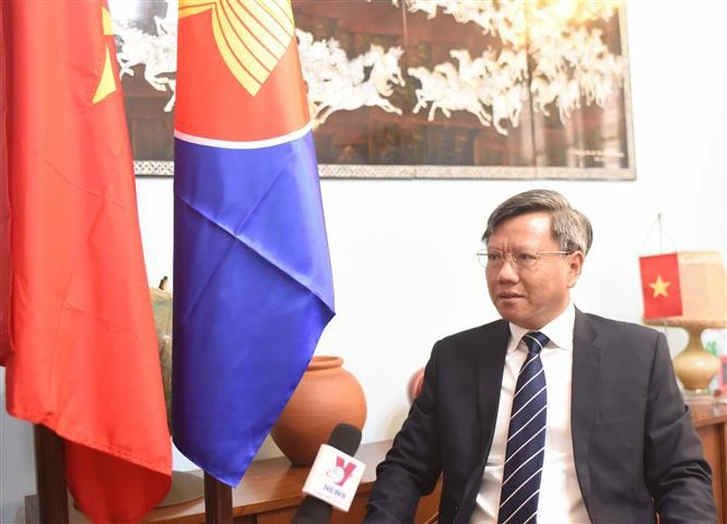 Vietnamese Ambassador to Cuba Le Quang Long. (Photo: VNA)