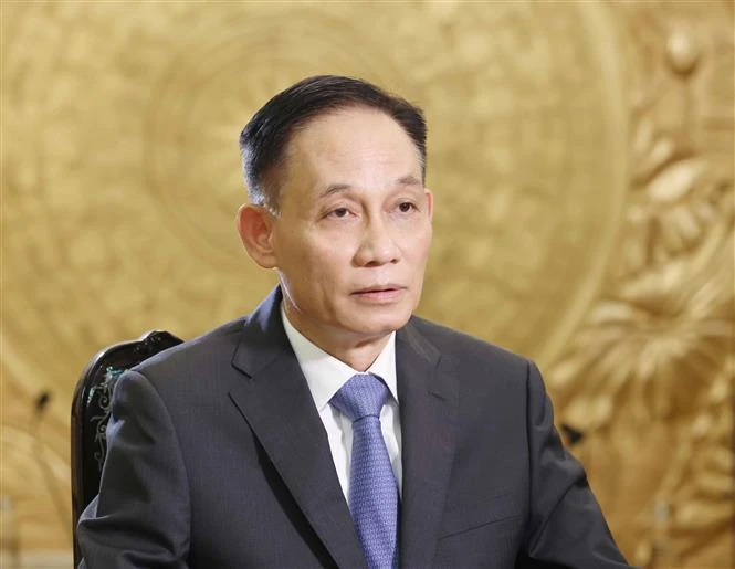 Le Hoai Trung, Secretary of the Communist Party of Vietnam Central Committee and Chairman of the committee’s Commission for External Relations (Photo: VNA)