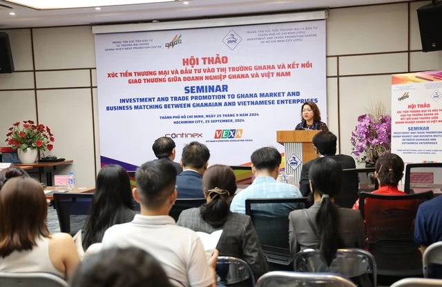 At the trade and promotion seminar in Ho Chi Minh City on September 25. (Photo: VGP)