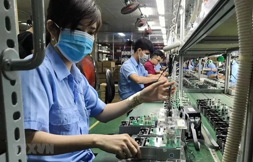 Vietnam is developing high-quality human resources for the semiconductor sector. (Photo: VNA)