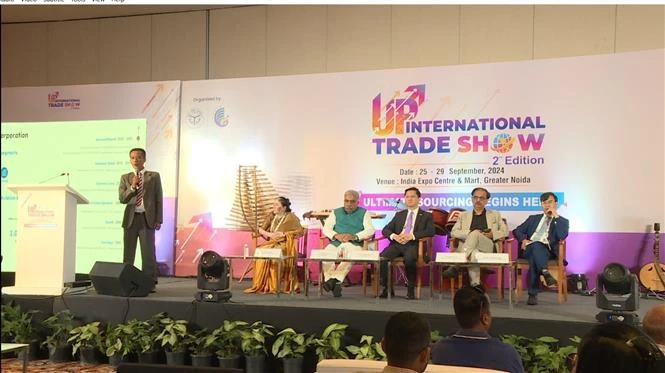 At the Vietnam-Uttar Pradesh tourism workshop (Photo: VNA)