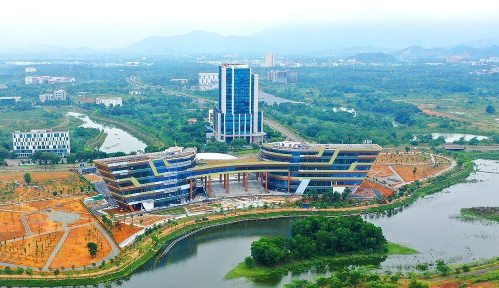 The National Innovation Centre (NIC)'s establishment in Hoa Lac Hi-tech Park on the outskirts of Hanoi. (Photo: baochinhphu.vn)