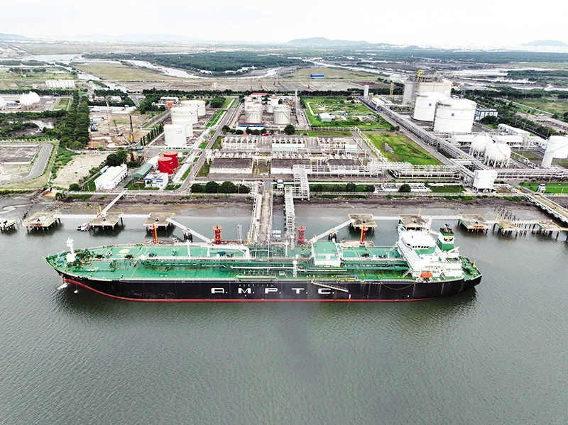 LNG Thi Vai Terminal in the southern province of Ba Ria-Vung Tau (Photo: VNA)