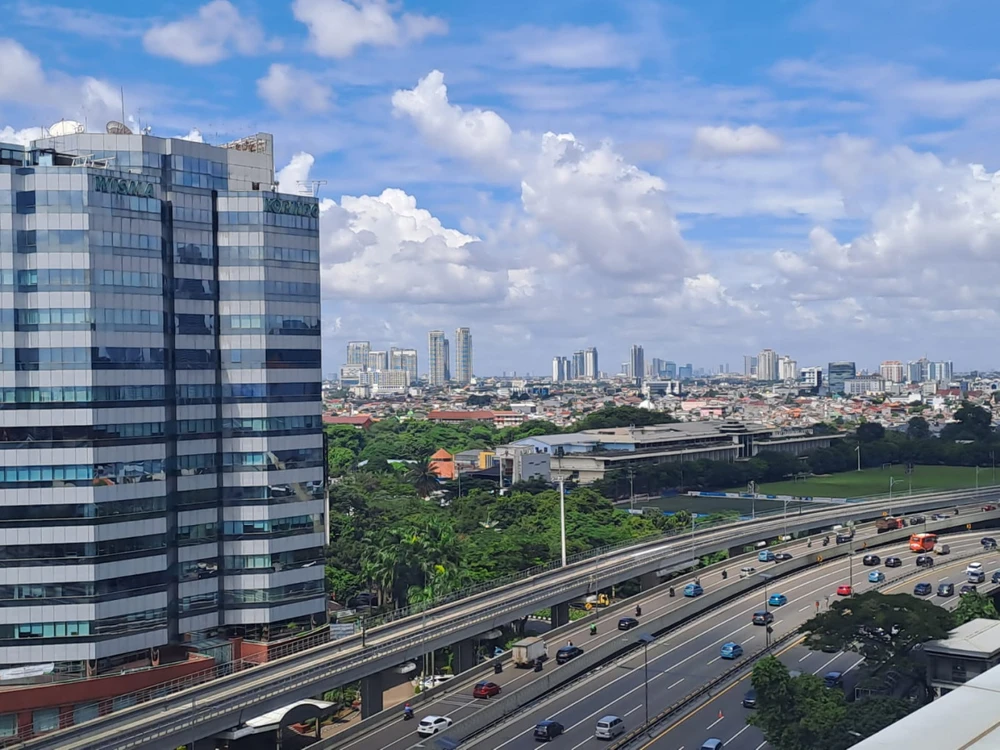 A view of South Jakarta's skyline. (Photo: thejakartapost.com)