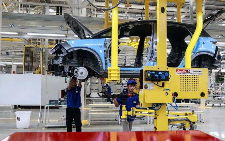 Thailand’s automobile output down 25.5% in September (Photo: Bloomberg)