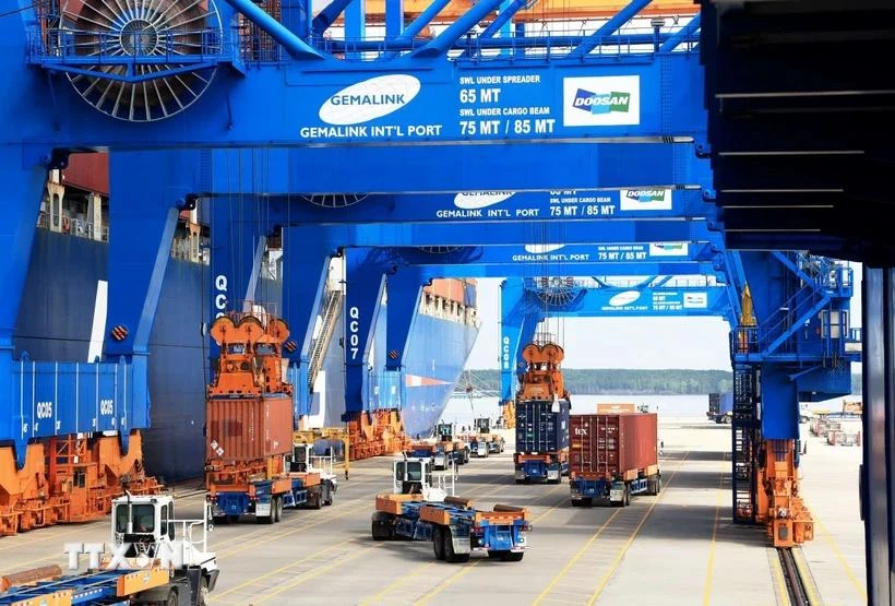 Gemalink international port in Ba Ria-Vung Tau province - Illustrative image (Photo: VNA)