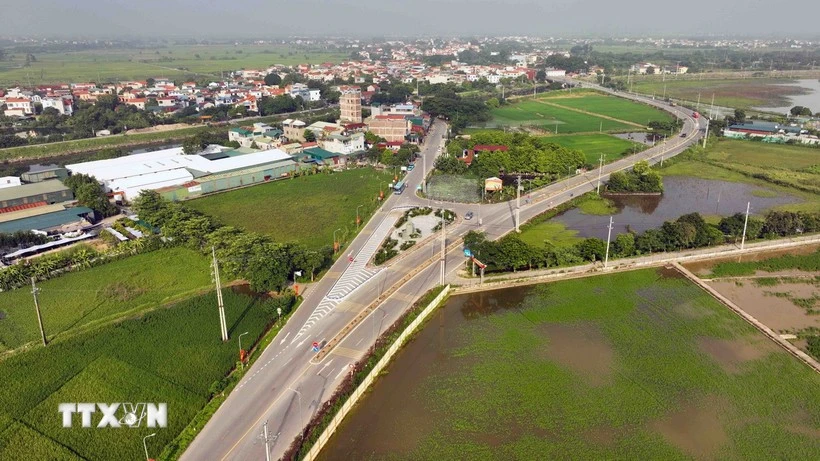 In Hanoi's outlying district of Thuong Tin (Photo: VNA)