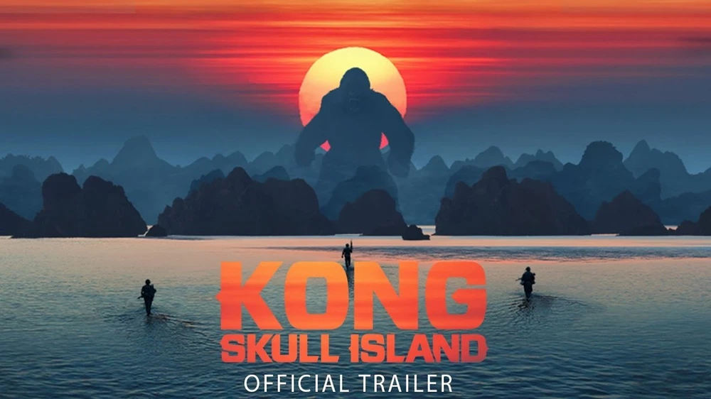 Ha Long Bay in Kong Skull Island trailer