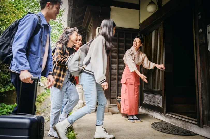 Ryokan - a traditional Japanese accommodation model attracts Vietnamese tourists. (Photo: VietnamPlus)