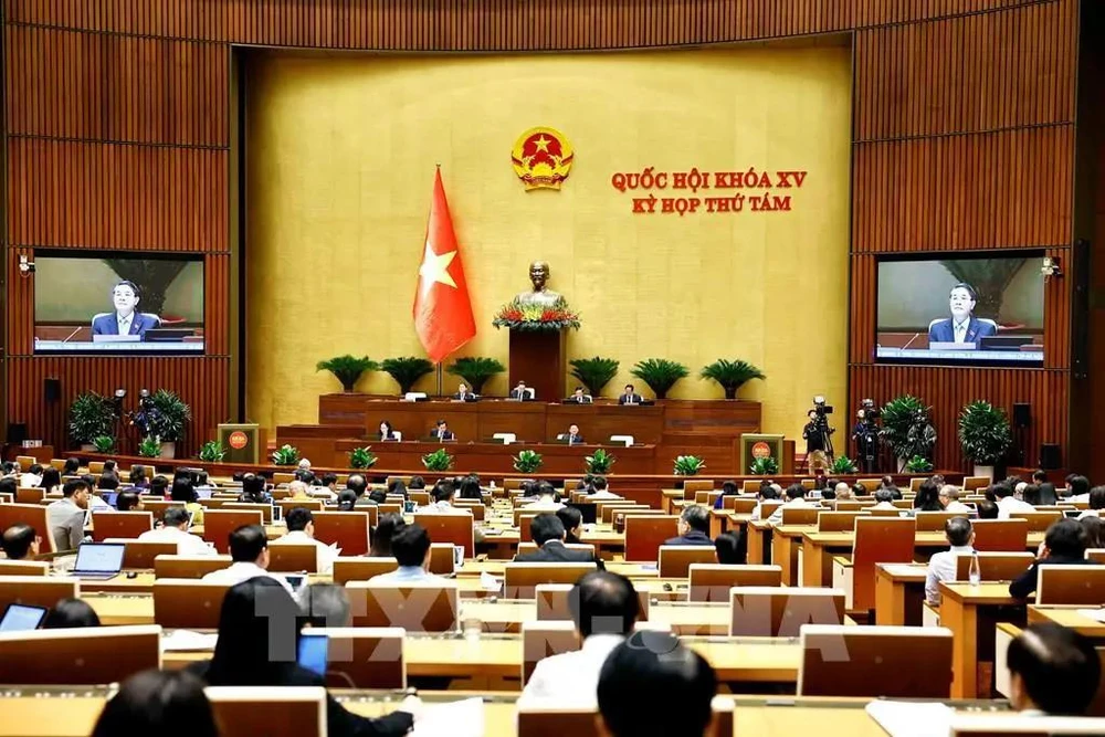 At the 15th National Assembly (NA)’s ongoing 8th session. (Photo: VNA)