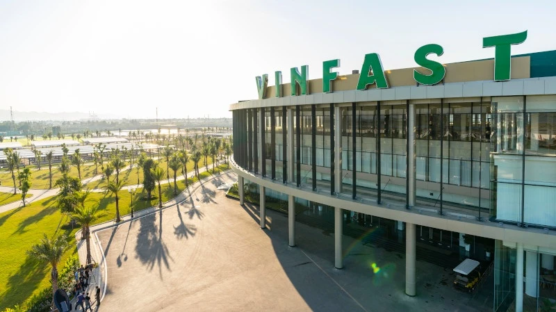 VinFast has concluded its initial investment phase, which includes the operation of a 300,000-vehicle-per-year manufacturing plant in Cat Hai, Hai Phong. (Photo courtesy of the company)