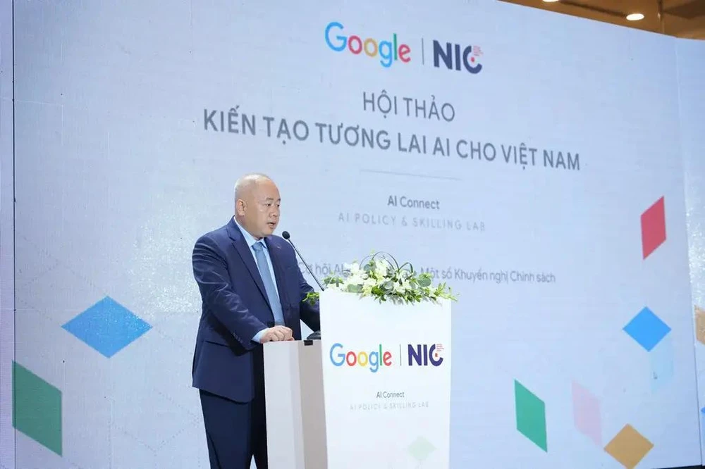 Deputy Minister of Planning and Investment Do Thanh Trung addresses the event (Photo: VNA)