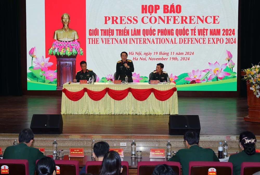 At the press conference in Hanoi on November 19 (Photo: VNA)