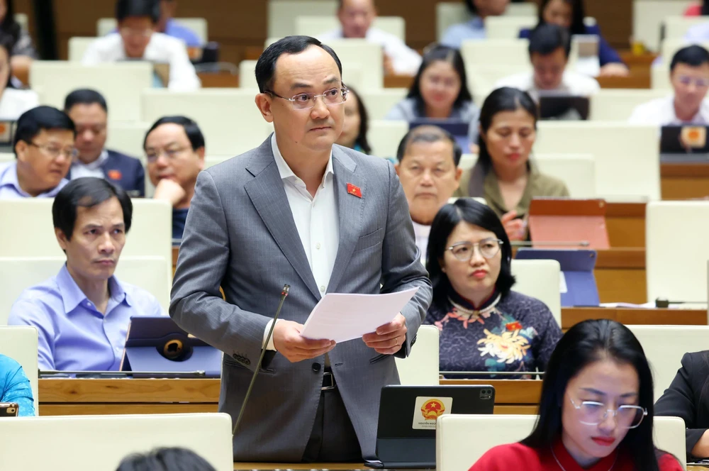 Deputy Nguyen Ngoc Son from Hai Duong province (Photo: VNA)