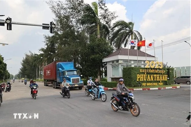 The police force in the Mekong Delta province of Long An has rolled out various measures to ensure local public security and order. (Photo: VNA)