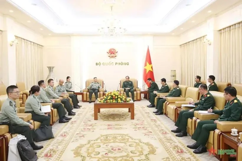 An overview of the meeting (Photo: qdnd.vn)