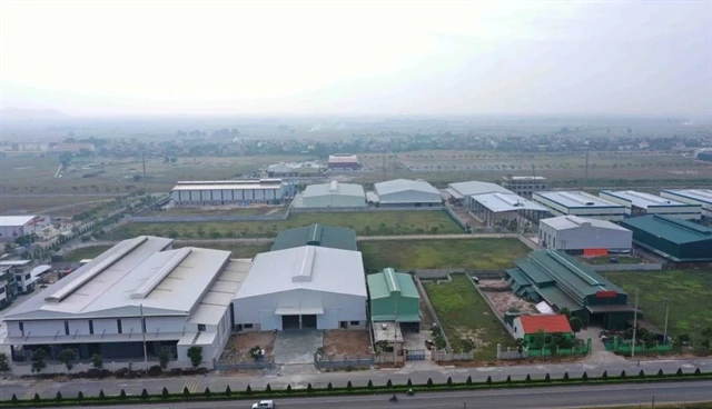 An industrial cluster in Y Yen district, Nam Dinh province. (Photo: VNA)