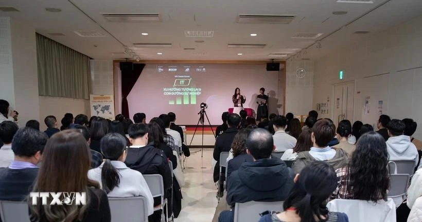 More than 100 young Vietnamese intellectuals attend VPJ Career Forum 2024 in Tokyo (Photo: VNA)