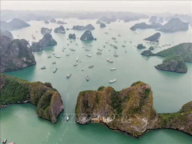 A view of Ha Long Bay (Photo: VNA)